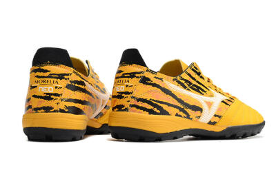 Men's Mizuno Morelia Neo 3 Pro TF Artificial Turf Low-Tops Football Shoes - Yellow/White/Black