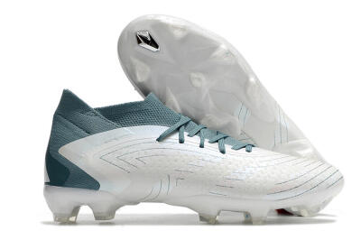Unisex Adidas Predator Accuracy 23.1 FG Firm Ground Low-Tops Football Boots - White/Green