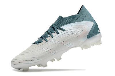 Unisex Adidas Predator Accuracy 23.1 FG Firm Ground Low-Tops Football Boots - White/Green