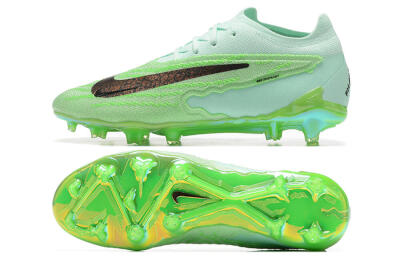 Men's Nike Phantom GX Elite FG Firm Ground Low-Tops Football Boots - Green/Black