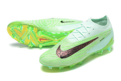 Men's Nike Phantom GX Elite FG Firm Ground Low-Tops Football Boots - Green/Black