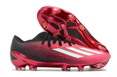 Men's Adidas X Speedportal.1 2022 World Cup FG Firm Ground Low-Tops Football Boots - Red/Black