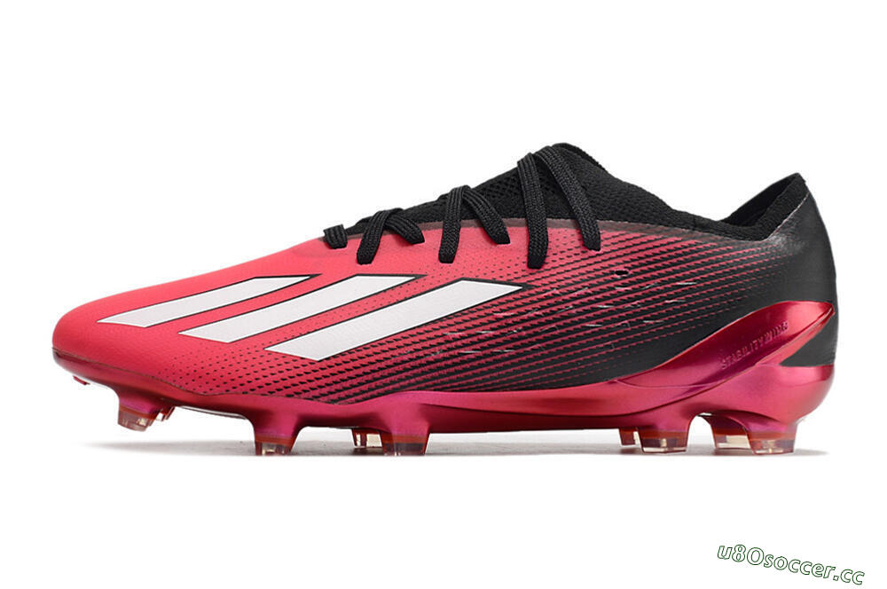 Men's Adidas X Speedportal.1 2022 World Cup FG Firm Ground Low-Tops Football Boots - Red/Black 0
