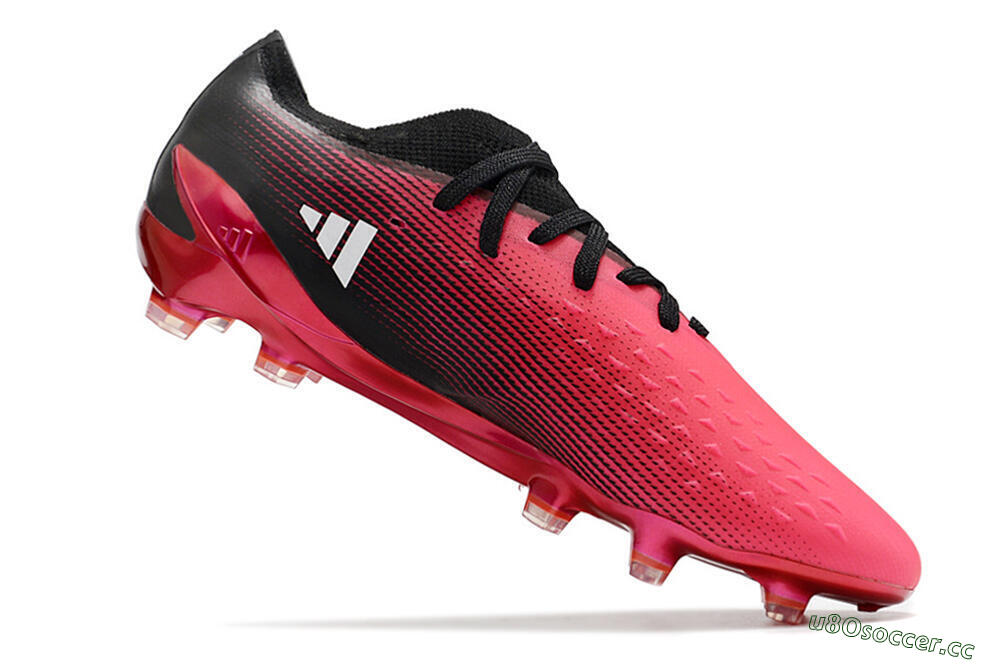 Men's Adidas X Speedportal.1 2022 World Cup FG Firm Ground Low-Tops Football Boots - Red/Black 4