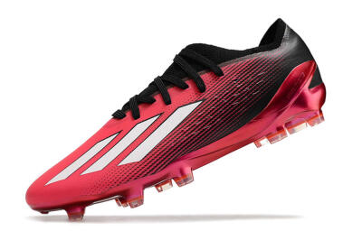Men's Adidas X Speedportal.1 2022 World Cup FG Firm Ground Low-Tops Football Boots - Red/Black