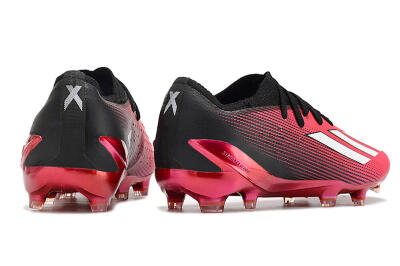 Men's Adidas X Speedportal.1 2022 World Cup FG Firm Ground Low-Tops Football Boots - Red/Black