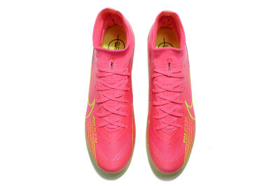 Unisex Nike Zoom Superfly 9 Elite SE AG Artificial Grass High-Tops Football Boots - Pink/Green