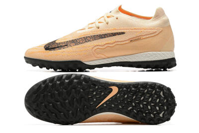 Men's Nike Phantom GX Elite TF Artificial Turf Low-Tops Football Shoes - Pink/Black