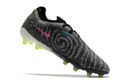 Men's Nike Phantom GX Elite AG Artificial Grass Low-Tops Football Boots - Grey/Green