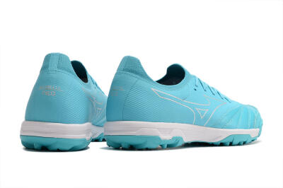 Men's Mizuno Morelia Neo Sala β Japan TF Artificial Turf Low-Tops Football Shoes - Blue/White