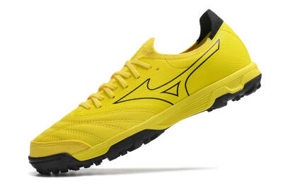 Men's Mizuno Morelia Neo Sala β Japan TF Artificial Turf Low-Tops Football Shoes - Yellow/Black