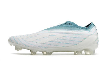 Men's adidas X Speedportal+ Parley FG Firm Ground Low-Tops Football Boots - White/Blue