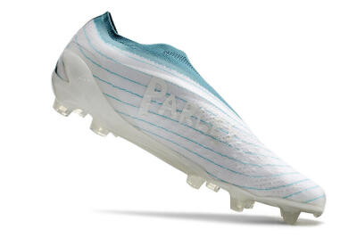 Men's adidas X Speedportal+ Parley FG Firm Ground Low-Tops Football Boots - White/Blue