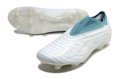 Men's adidas X Speedportal+ Parley FG Firm Ground Low-Tops Football Boots - White/Blue