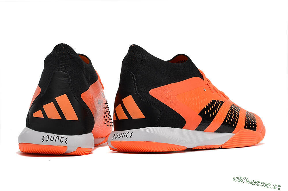 Men's Adidas Predator Accuracy.1 IC Indoor & Futsal Low-Tops Football Shoes - Orange/Black 6