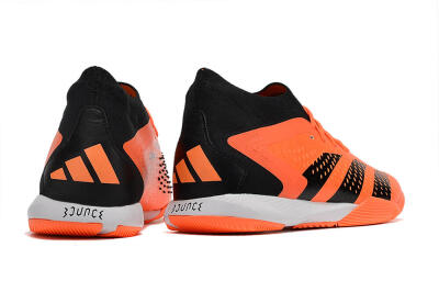 Men's Adidas Predator Accuracy.1 IC Indoor & Futsal Low-Tops Football Shoes - Orange/Black