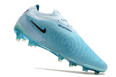 Men's Nike Phantom GX Elite FG Firm Ground Low-Tops Football Boots - Blue/Brown