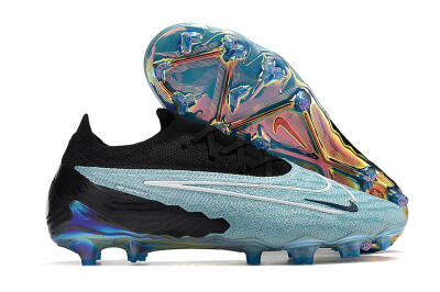 Men's Nike Phantom GX Elite FG Firm Ground Low-Tops Football Boots - Blue/Black