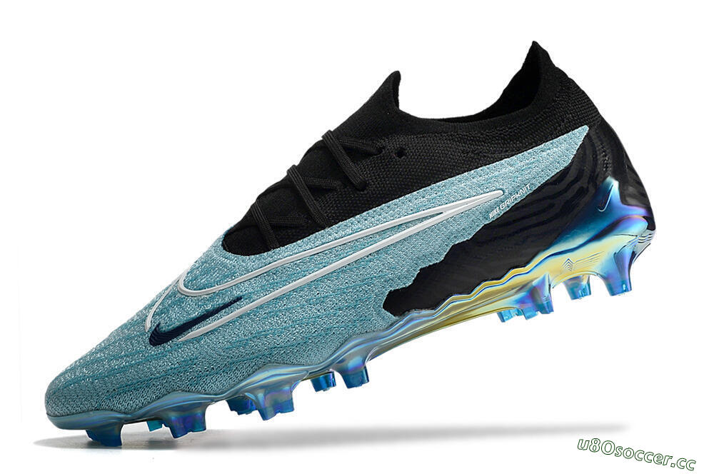 Men's Nike Phantom GX Elite FG Firm Ground Low-Tops Football Boots - Blue/Black 5