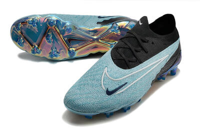 Men's Nike Phantom GX Elite FG Firm Ground Low-Tops Football Boots - Blue/Black