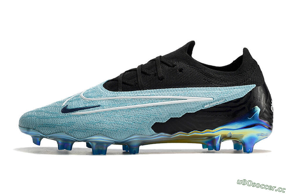 Men's Nike Phantom GX Elite FG Firm Ground Low-Tops Football Boots - Blue/Black 0