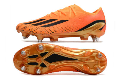 Men's Adidas X Speedportal.1 SG Soft Ground Low-Tops Football Boots - Orange/Black