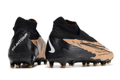 Men's Nike Phantom GX Elite DF Link FG Firm Ground High-Tops Football Boots - Black/Pink
