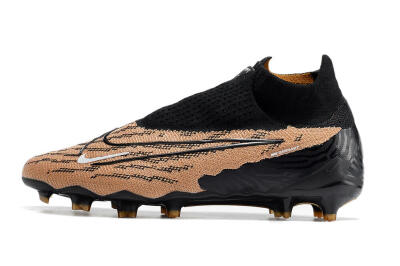 Men's Nike Phantom GX Elite DF Link FG Firm Ground High-Tops Football Boots - Black/Pink