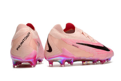 Men's Nike Phantom GX Elite FG Firm Ground Low-Tops Football Boots - Pink/Black