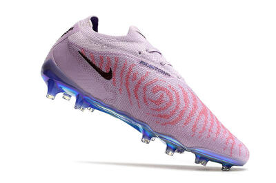 Men's Nike Phantom GX Elite FG Firm Ground Low-Tops Football Boots - Purple/Pink/Black