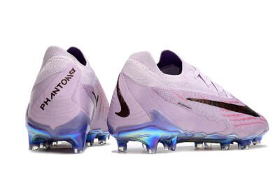 Men's Nike Phantom GX Elite FG Firm Ground Low-Tops Football Boots - Purple/Pink/Black