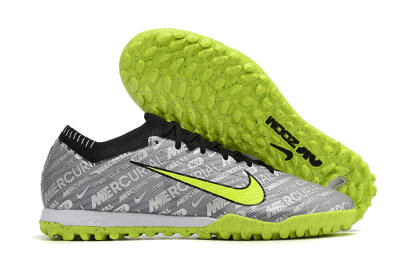 Men's Nike Air Zoom Mercurial Vapor Elite TF Artificial Turf Low-Tops Football Shoes - Grey/Black/Yellow