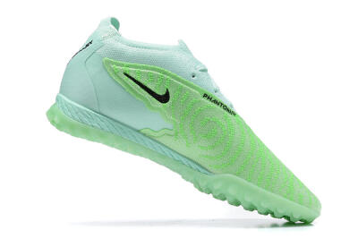 Men's Nike Phantom GX Elite TF Artificial Turf Low-Tops Football Shoes - Green/Black