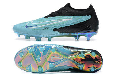 Men's Nike Phantom GX Elite FG Firm Ground Low-Tops Football Boots - Blue/Black/White