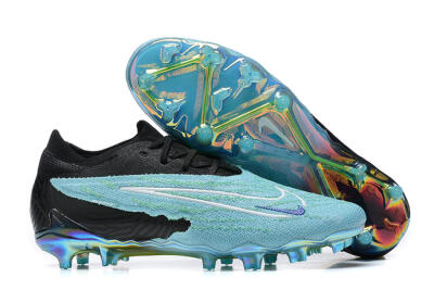 Men's Nike Phantom GX Elite FG Firm Ground Low-Tops Football Boots - Blue/Black/White