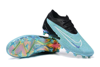 Men's Nike Phantom GX Elite FG Firm Ground Low-Tops Football Boots - Blue/Black/White