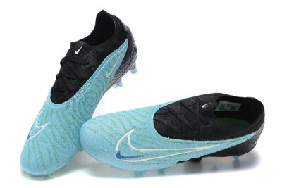 Men's Nike Phantom GX Elite FG Firm Ground Low-Tops Football Boots - Blue/Black/White
