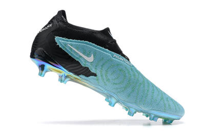 Men's Nike Phantom GX Elite FG Firm Ground Low-Tops Football Boots - Blue/Black/White
