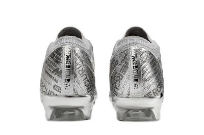 Unisex Nike Air Zoom Mercurial Vapor 15 Elite FG Firm Ground Low-Tops Football Boots - Sliver/Gold/Rainbow
