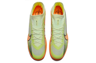 Men's Nike Air Zoom Mercurial Superfly 15 Elite TF Artificial Turf High-Tops Football Shoes - Yellow/Orange/Black
