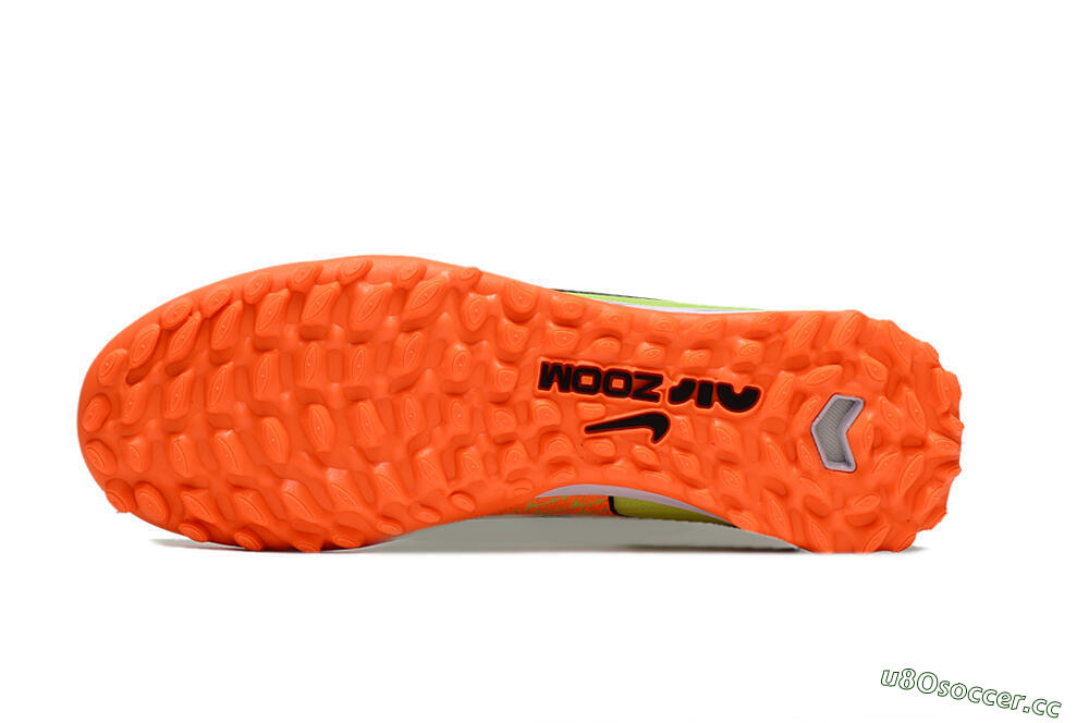 Men's Nike Air Zoom Mercurial Superfly 15 Elite TF Artificial Turf High-Tops Football Shoes - Yellow/Orange/Black 6