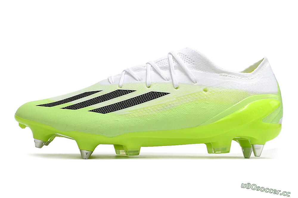 Men's Adidas X Speedportal.1 SG Soft Ground Low-Tops Football Boots - Green/Black/White 0
