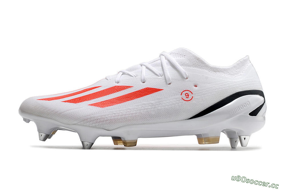 Men's Adidas X Speedportal.1 SG Soft Ground Low-Tops Football Boots - White/Orange/Black 0