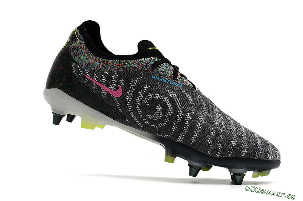 Men's Nike Phantom GX Elite SG Soft Ground Low-Tops Football Boots - Grey/Rainbow 4