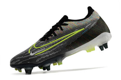 Men's Nike Phantom GX Elite SG Soft Ground Low-Tops Football Boots - Grey/Rainbow