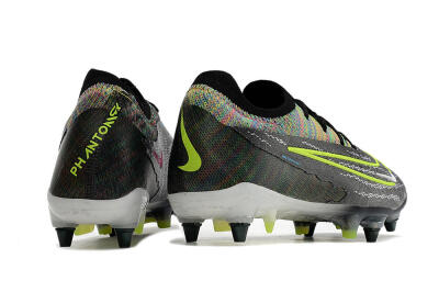 Men's Nike Phantom GX Elite SG Soft Ground Low-Tops Football Boots - Grey/Rainbow