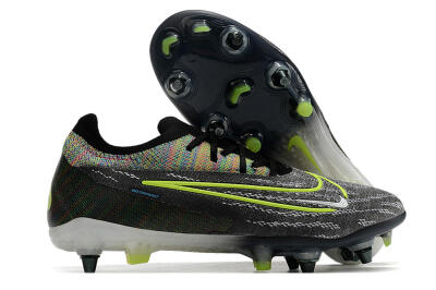 Men's Nike Phantom GX Elite SG Soft Ground Low-Tops Football Boots - Grey/Rainbow