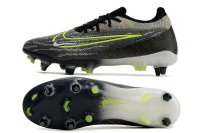 Men's Nike Phantom GX Elite SG Soft Ground Low-Tops Football Boots - Grey/Rainbow