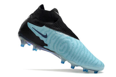 Men's Nike Phantom GX Elite FG Firm Ground High-Tops Football Boots - Blue/Black