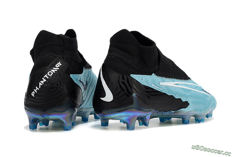 Men's Nike Phantom GX Elite FG Firm Ground High-Tops Football Boots - Blue/Black 6